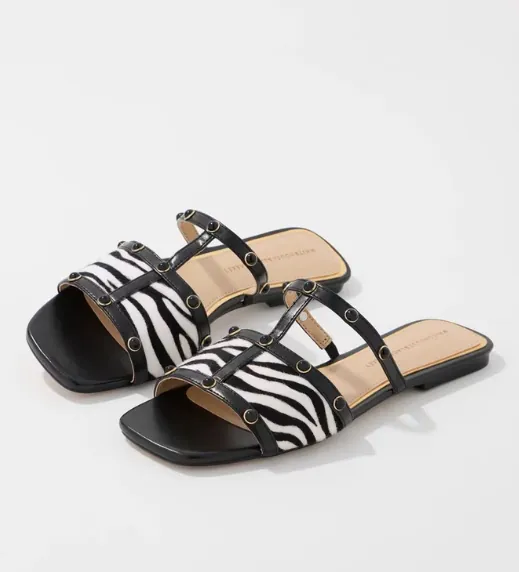 Zebra Sandals